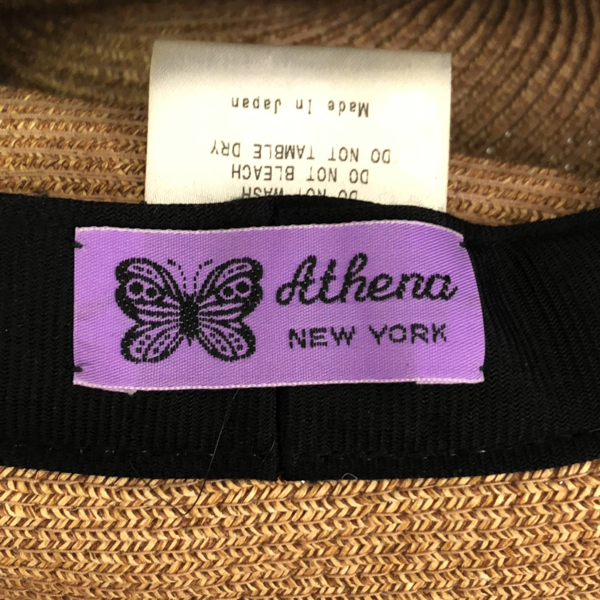 [Good Condition] ATHENA NEW YORK / Athena New York | Kimberly Straw Hat | Brown | Women's