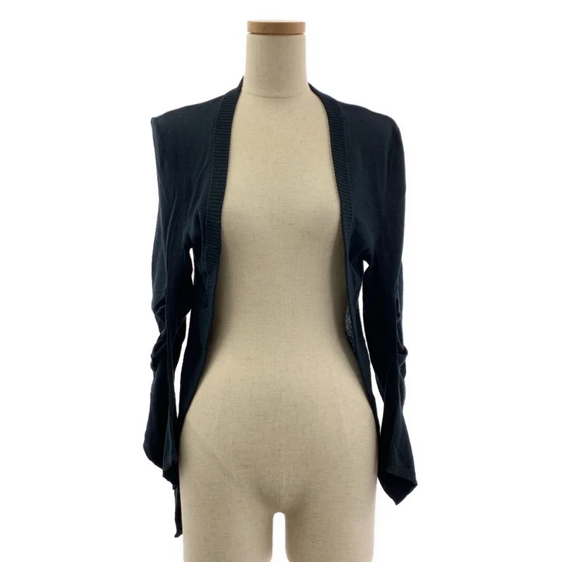 ANN DEMEULEMEESTER / アンドゥムルメステール | 10 corso como seoul / コットン 変形スリーブ ニット カーディガン | 40 | レディース