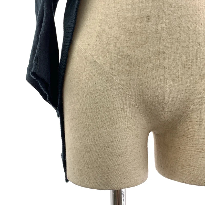 ANN DEMEULEMEESTER / アンドゥムルメステール | 10 corso como seoul / コットン 変形スリーブ ニット カーディガン | 40 | レディース