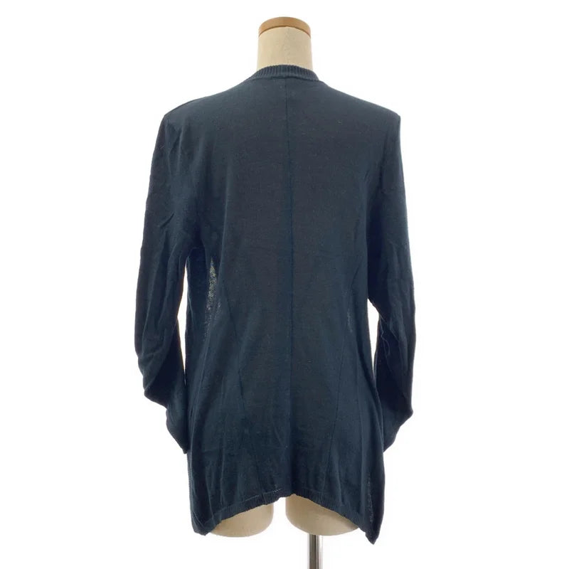 ANN DEMEULEMEESTER / アンドゥムルメステール | 10 corso como seoul / コットン 変形スリーブ ニット カーディガン | 40 | レディース