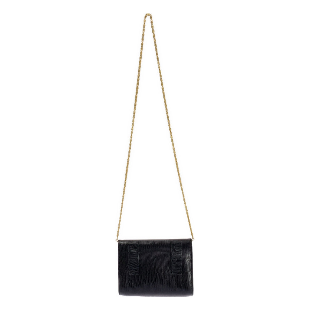 Salvatore Ferragamo | Vara 緞帶鏈條單肩包 | 黑色 | 女士