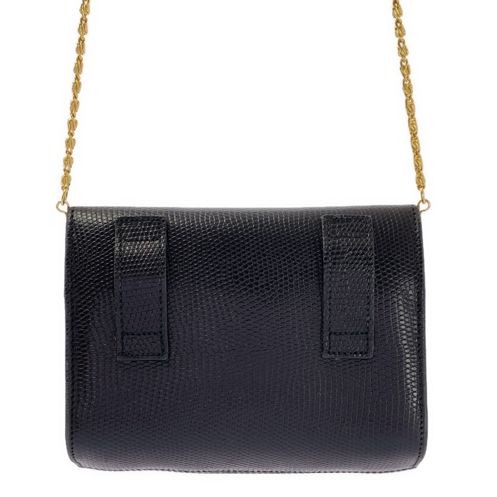 Salvatore Ferragamo | Vara 緞帶鏈條單肩包 | 黑色 | 女士