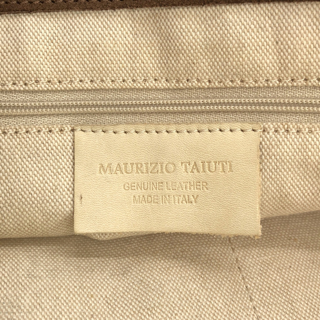 MAURIZIO TAIUTI / マウリツィオタユーティ | L'Appartement アパルトモン取り扱い  Bamboo Handle Bag スエード バンブーハンドル トートバッグ | ブラウン | レディース