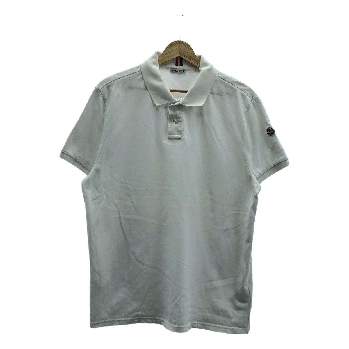 MONCLER | MAGLIA POLO MANICA CORTA pique polo shirt | XL | Men's