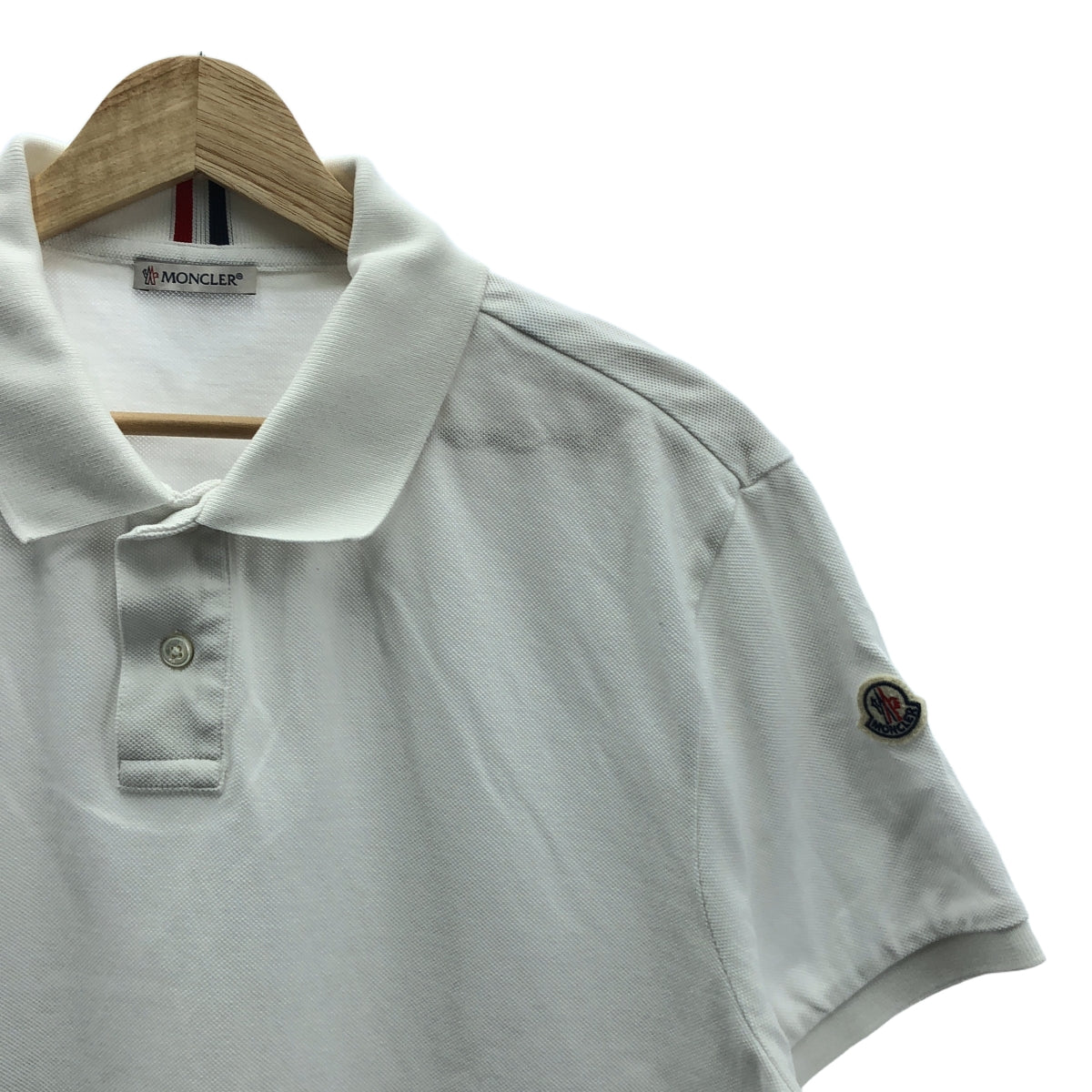 MONCLER | MAGLIA POLO MANICA CORTA pique polo shirt | XL | Men's