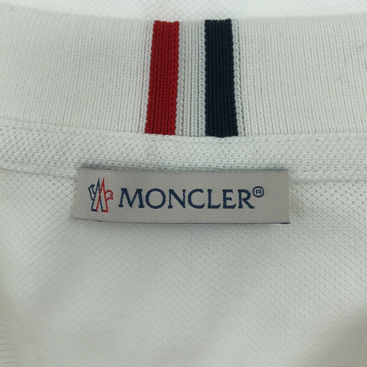 MONCLER | MAGLIA POLO MANICA CORTA pique polo shirt | XL | Men's
