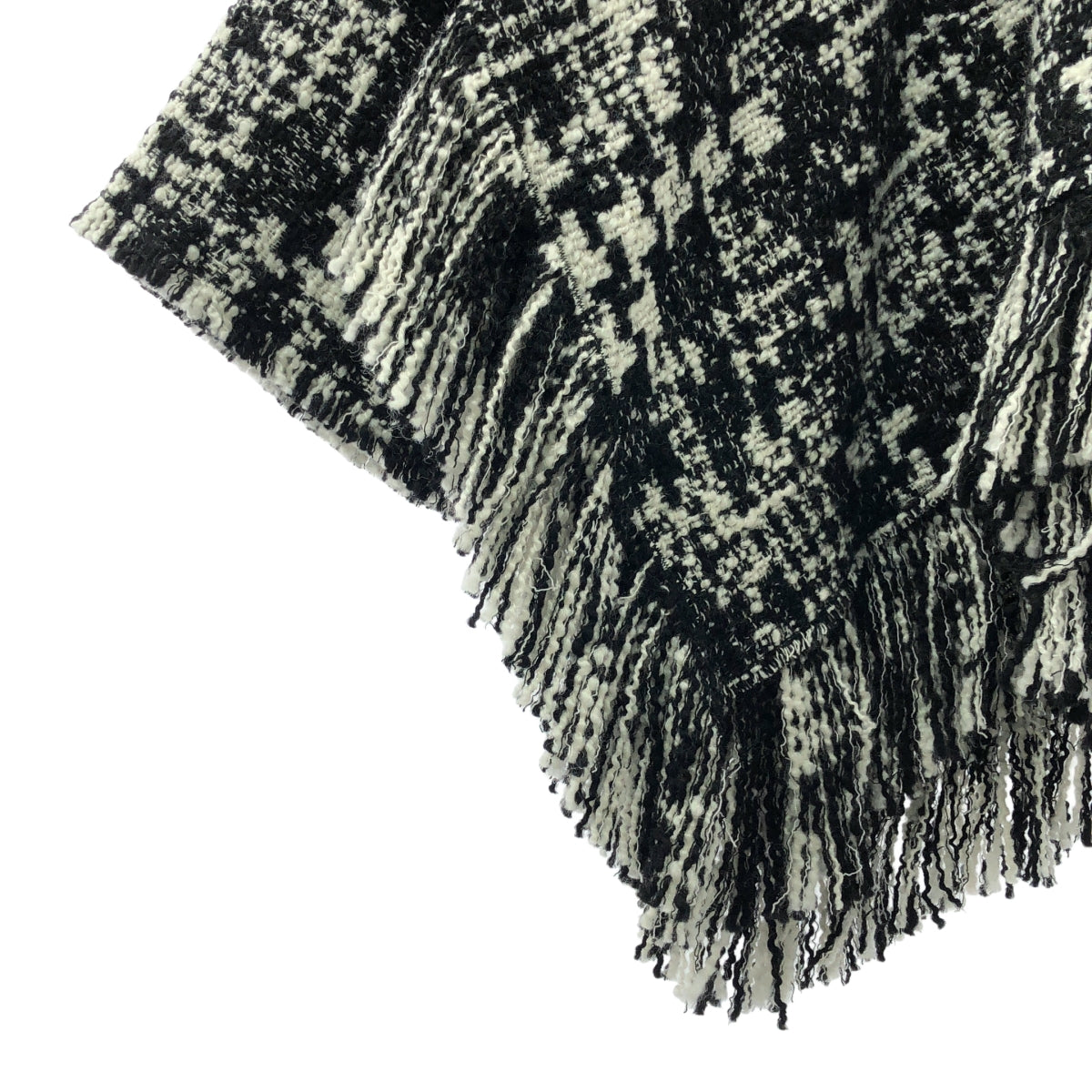 DOLCE＆GABBANA / ドルチェ＆ガッバーナドルガバ | ツイード ポンチョ ジャケット | 38 | レディース