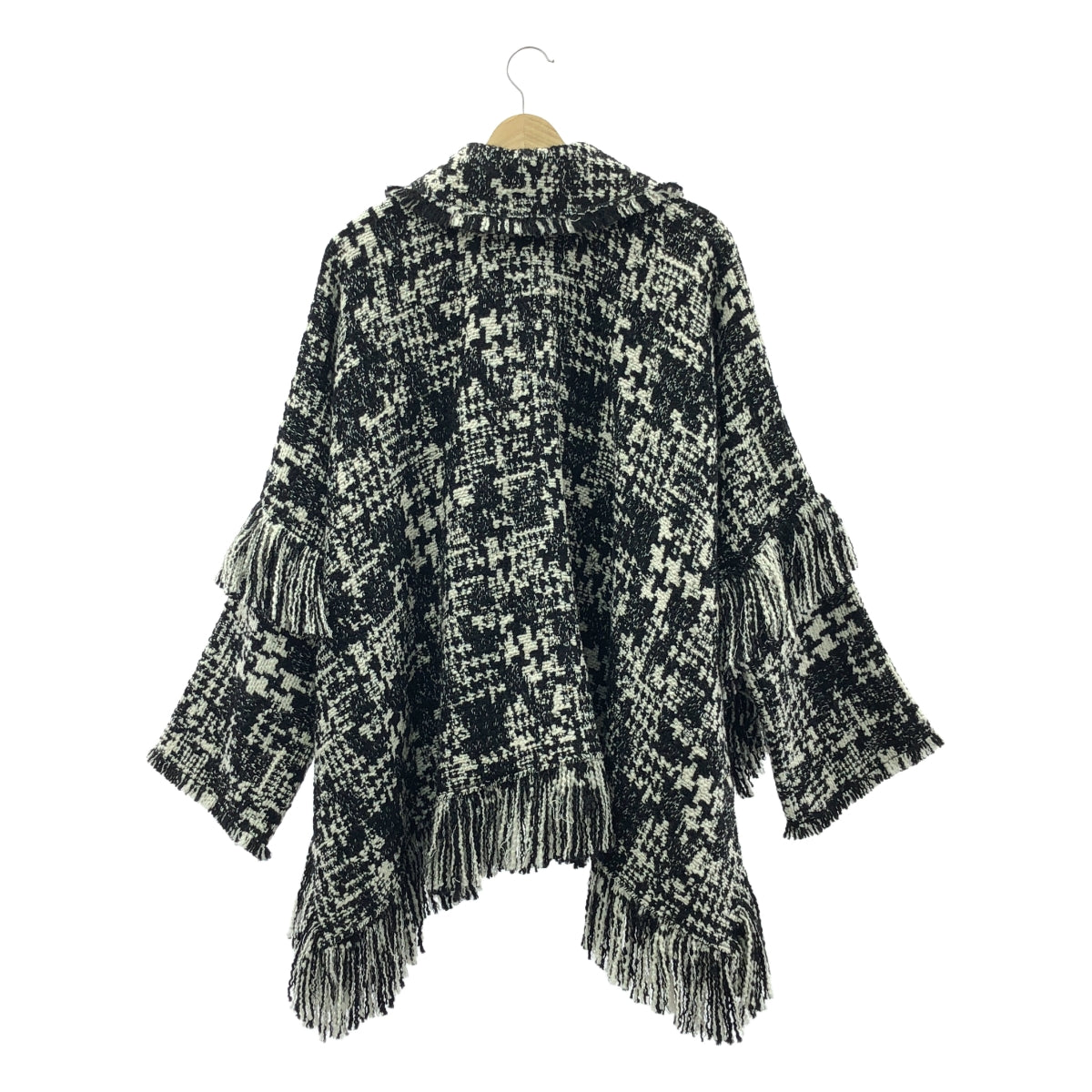 DOLCE＆GABBANA / ドルチェ＆ガッバーナドルガバ | ツイード ポンチョ ジャケット | 38 | レディース