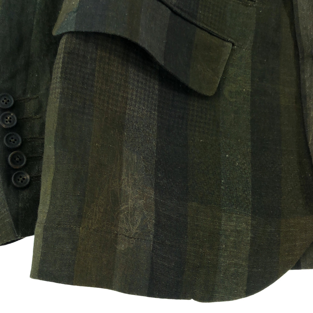 Ziggy Chen | 2024春夏 | 3B 多色印花西裝外套/單排扣外套 | 尺寸 44 | 男士