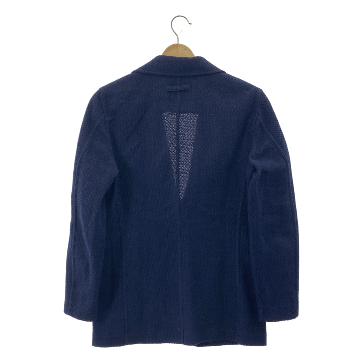 CLAUDIO TONELLO / クラウディオトネッロ | T-JACKET コットンニット テーラードジャケット | XS | ネイビー | メンズ