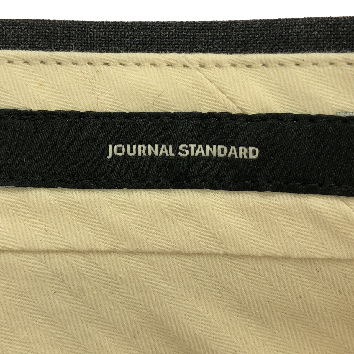 JOURNAL STANDARD / ジャーナルスタンダード | 2023AW | TW ストライプ ライン スラックス パンツ | 36 | グレー | レディース