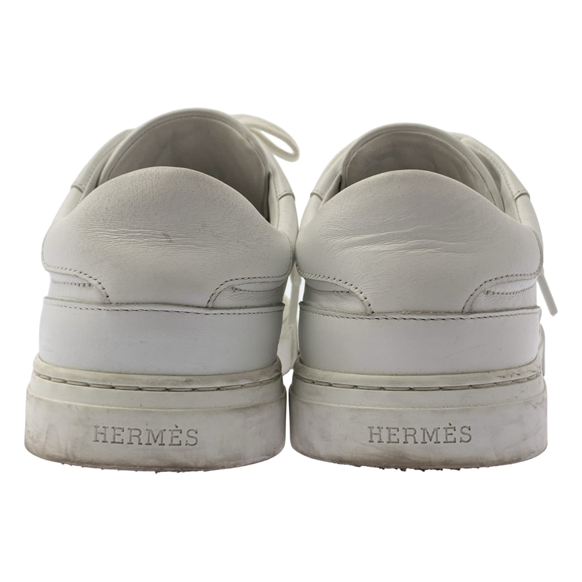 愛馬仕 | DAY / 旋扣低筒運動鞋 | 37 | 白色/金色 | 女款