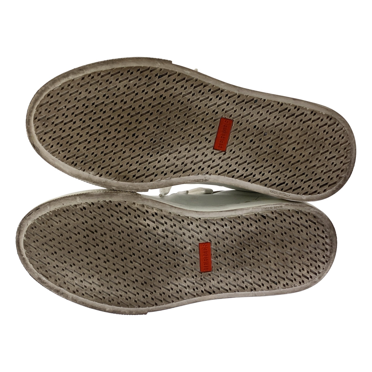 愛馬仕 | DAY / 旋扣低筒運動鞋 | 37 | 白色/金色 | 女款