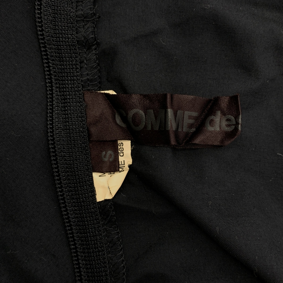 COMME des GARCONS / コムデギャルソン | バック サイドジップ スリット ブラウス トップス |
