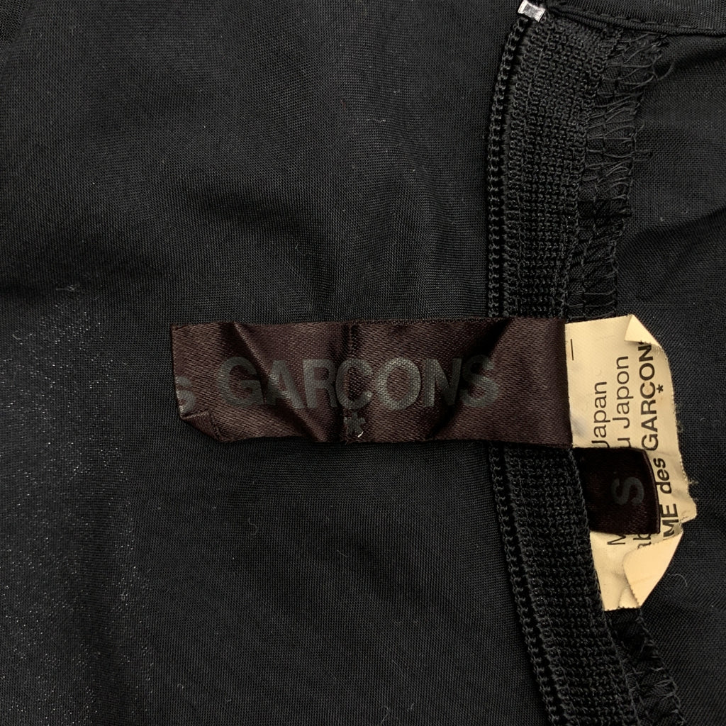 COMME des GARCONS / 컴데 갤슨 | 백 사이드 지퍼 슬릿 블라우스 탑스 |