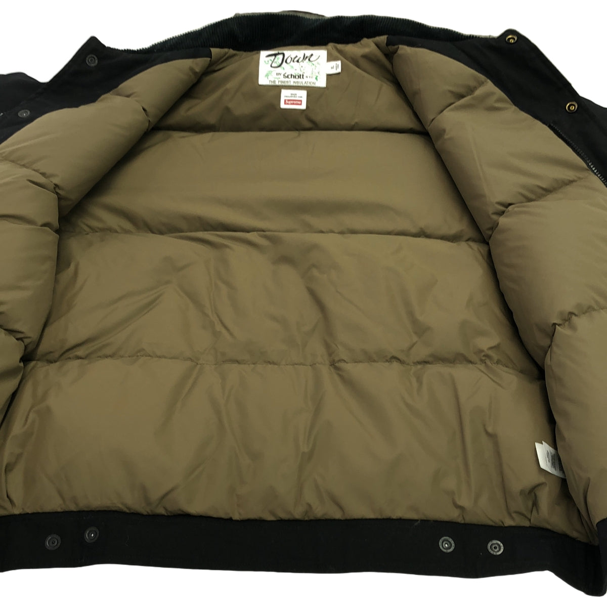 SUPREME / シュプリーム | 2022AW | × Schott / ショット Canvas Down Trucker Jacket / キャンバスダウントラッカー ジャケット | XL | メンズ