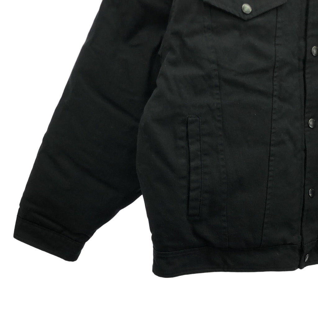 SUPREME / シュプリーム | 2022AW | × Schott / ショット Canvas Down Trucker Jacket / キャンバスダウントラッカー ジャケット | XL | black | メンズ