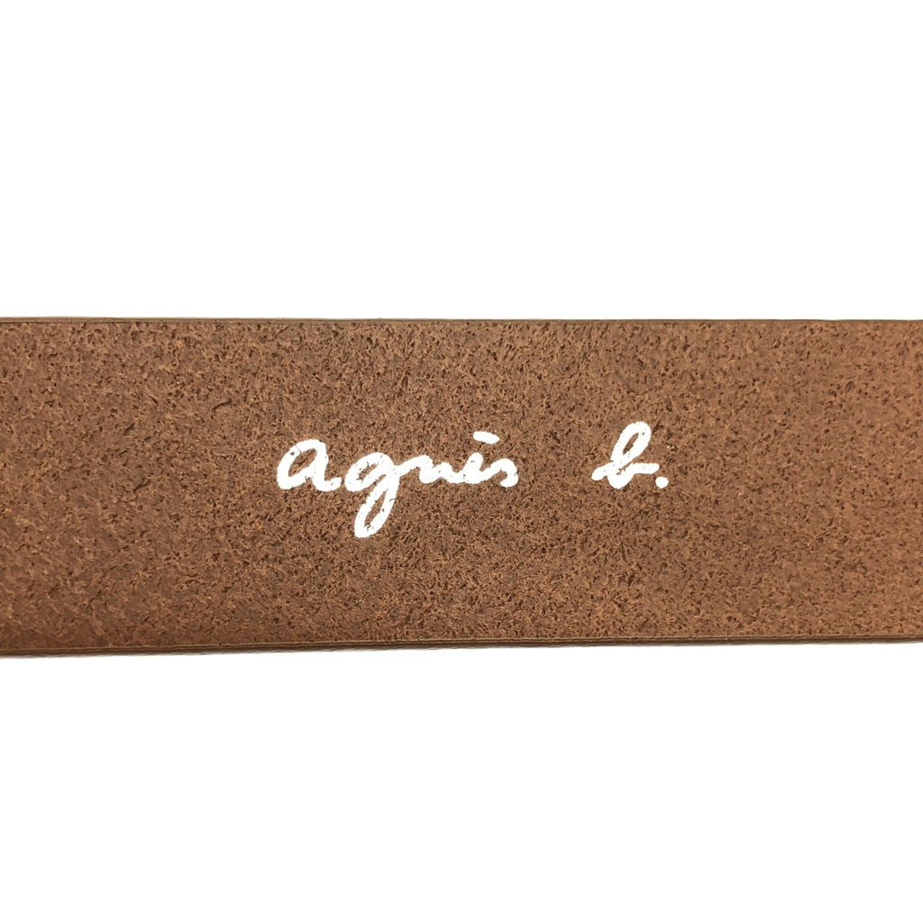 Agnes b. / 아니에스베이 | 램 가죽 벨트 "Amalia" | 75/30 | 기타