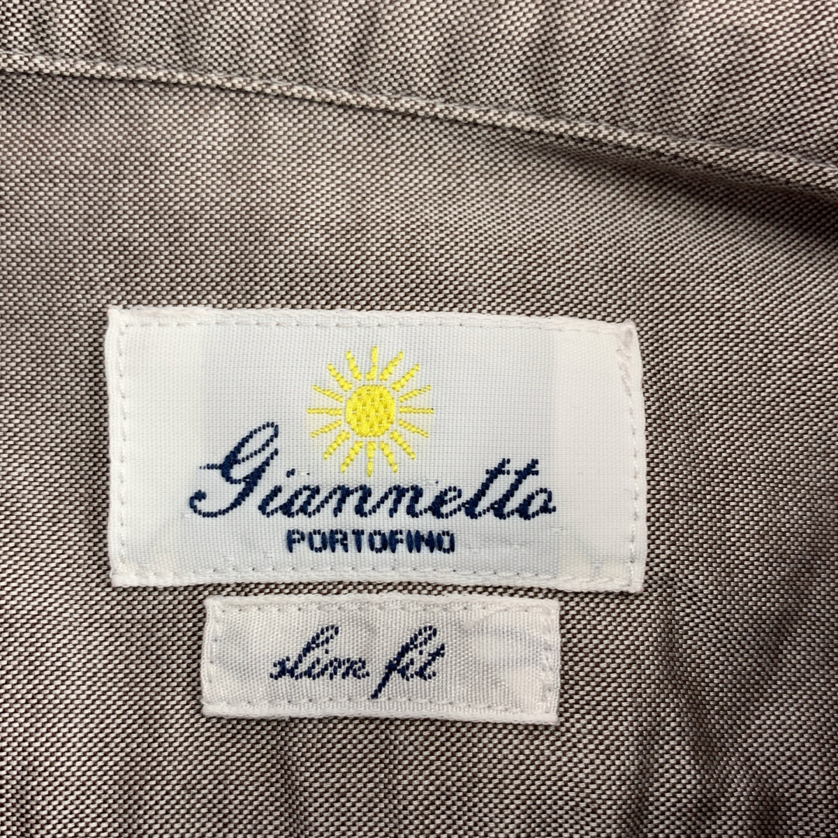 Giannetto | 棉質正裝襯衫 | M碼 | 灰色 | 男款