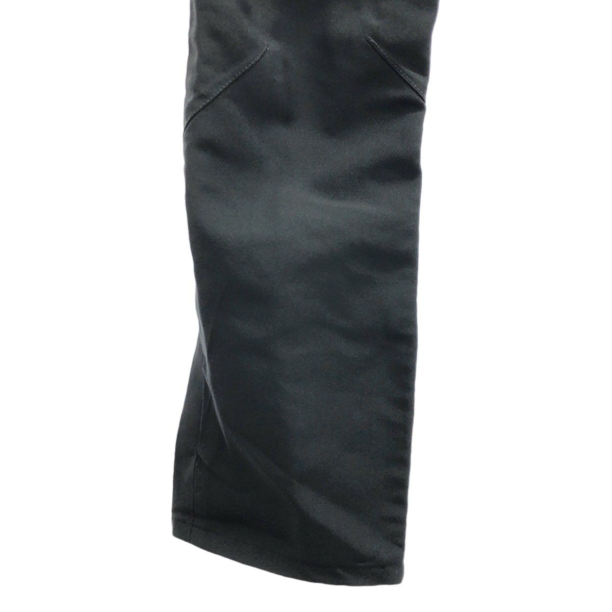 COMME des GARCONS HOMME PLUS / コムデギャルソンオムプリュス | 2019AW | ポリエステル 製品加工 スラックス パンツ | M | ブラック | メンズ