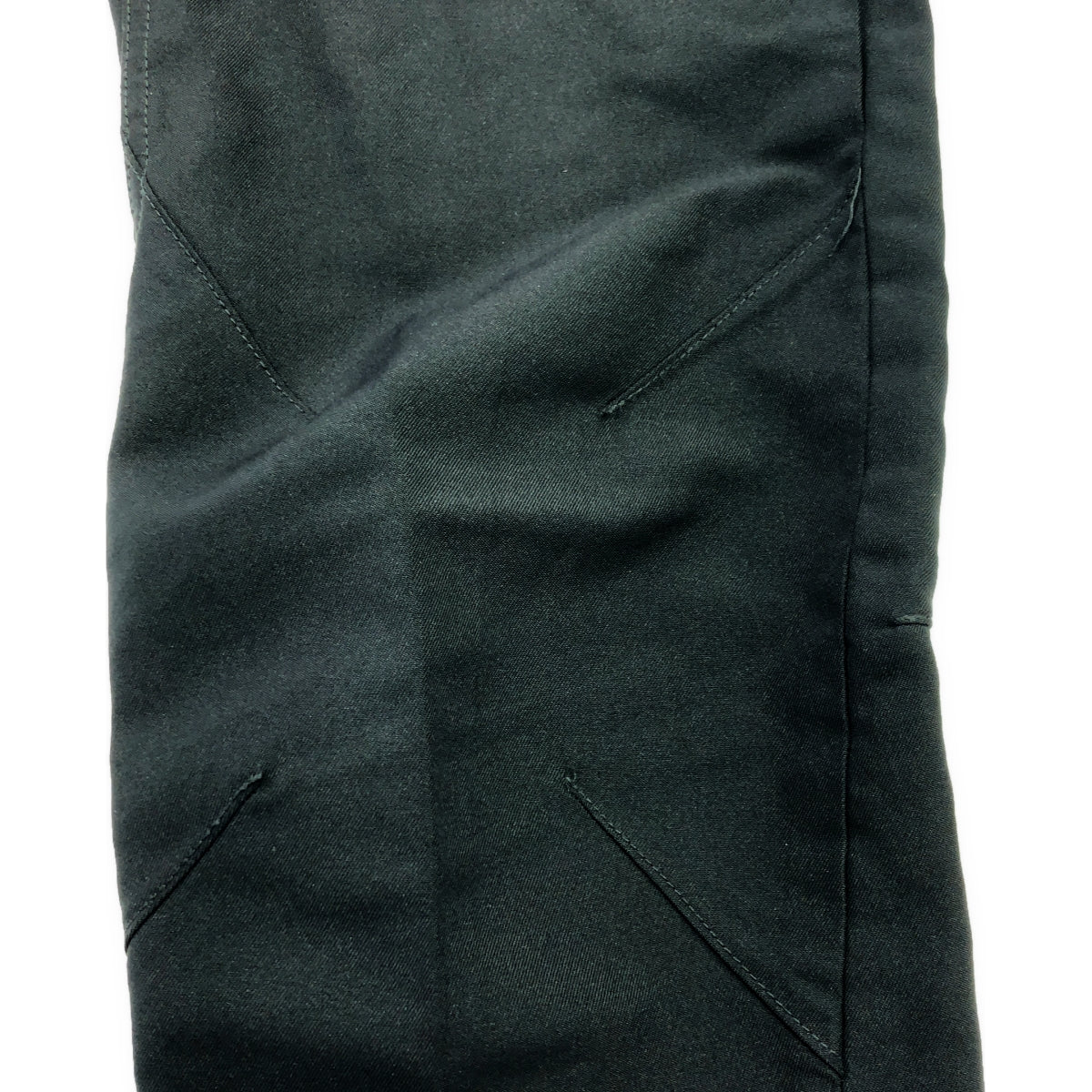 COMME des GARCONS HOMME PLUS / 콤데 갤슨 옴플루스 | 2019AW | 폴리 에스테르 제품 가공 슬랙스 팬츠 | M | 블랙 | 남성