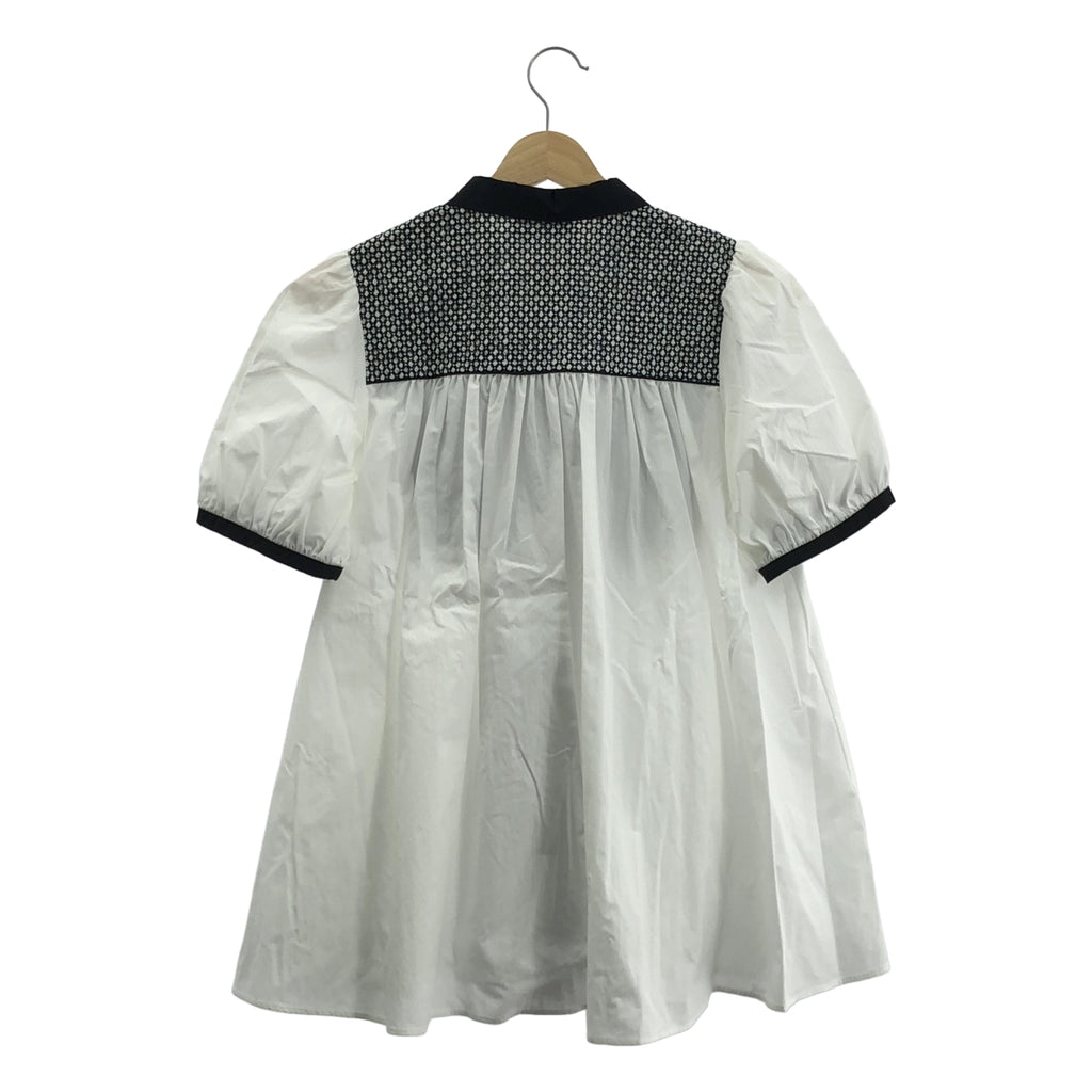 UNITED ARROWS | 刺繡組合短袖襯衫 | F |