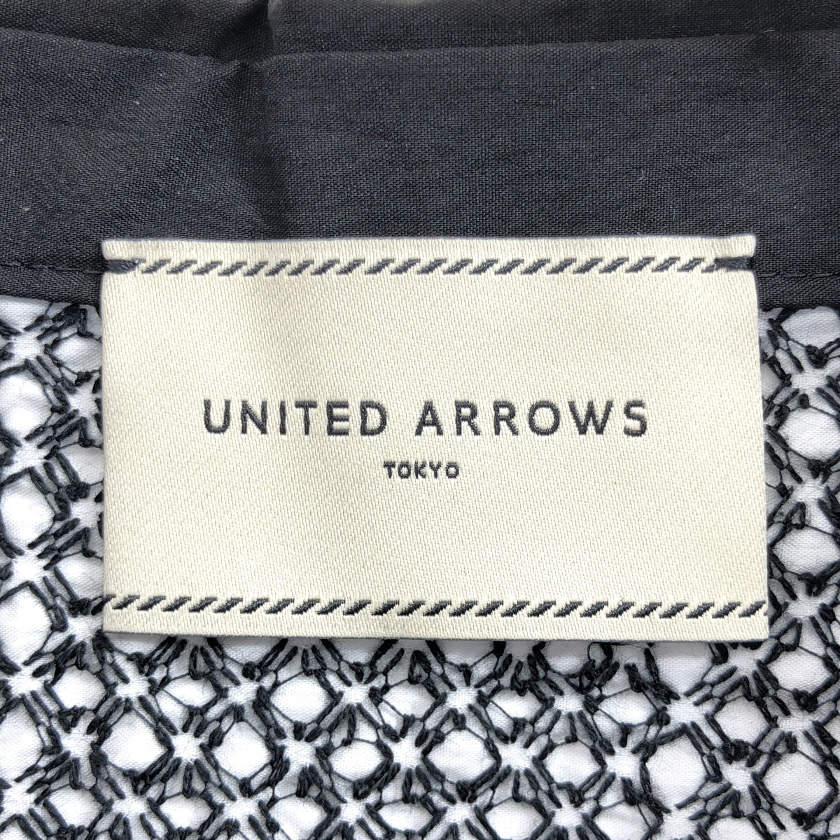 UNITED ARROWS | 刺繡組合短袖襯衫 | F |