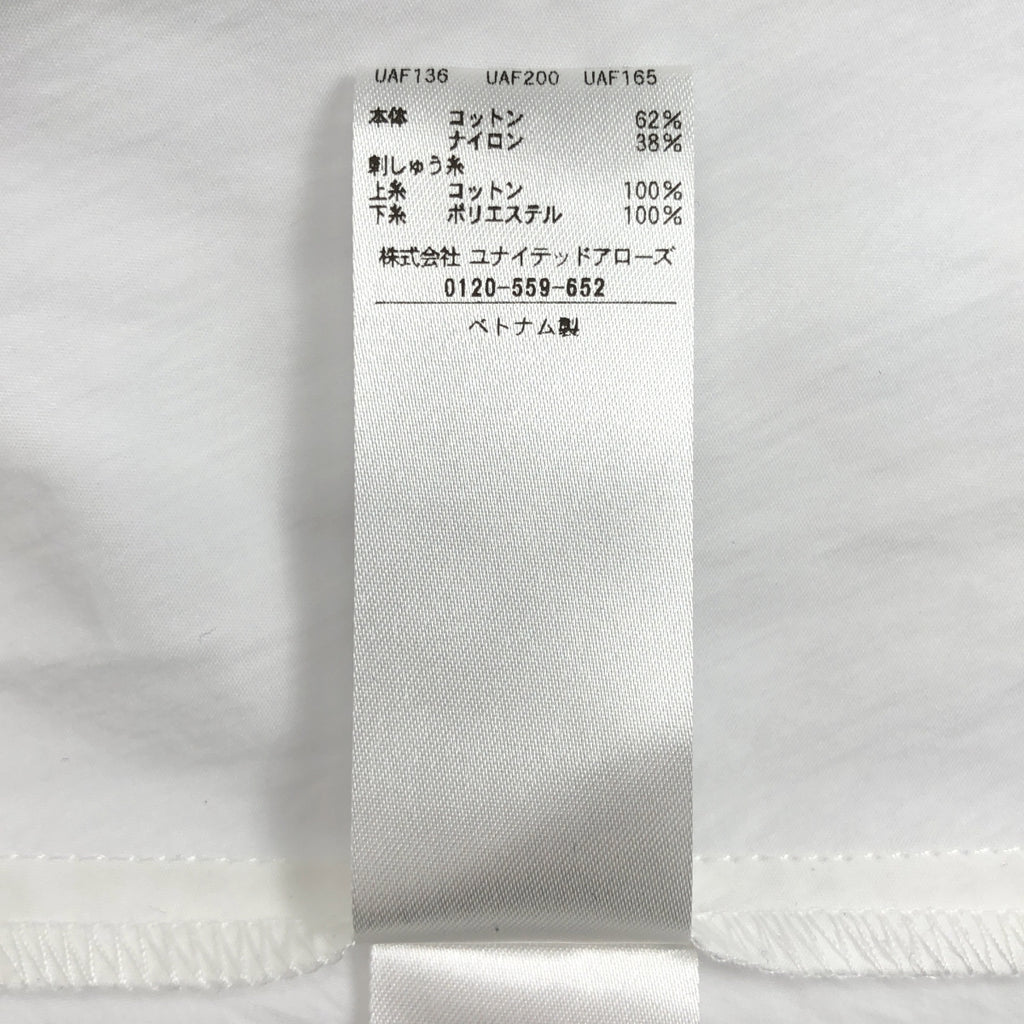 UNITED ARROWS | 刺繡組合短袖襯衫 | F |