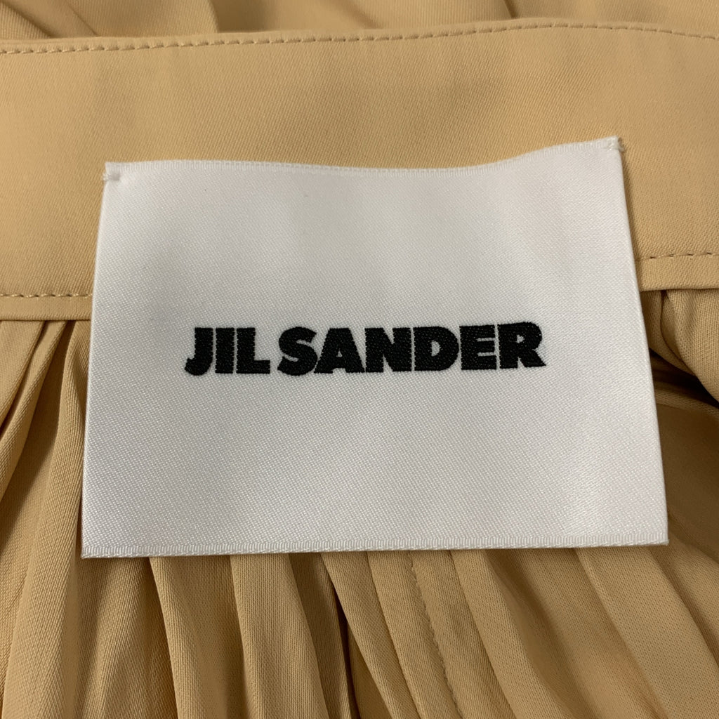 JIL SANDER / ジルサンダー | 2022AW | バックプリーツ ロングスカート | 36 | レディース