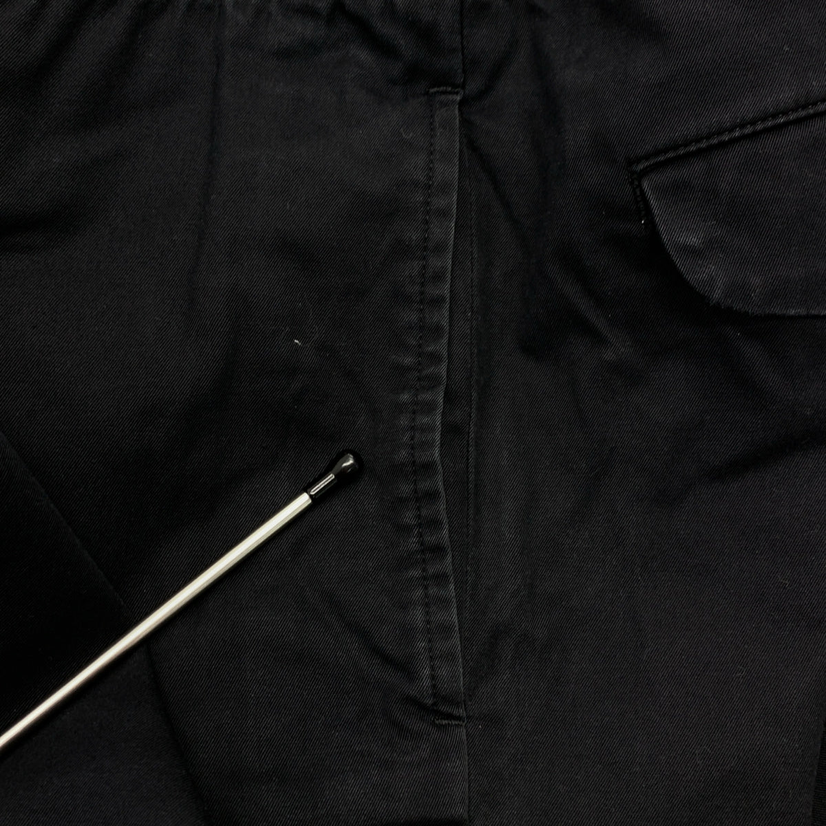 COMME des GARCONS HOMME DEUX / 콤데 갤슨 옴두 | 2016SS | 코튼 드로스트링 테이퍼드 슬랙스 팬츠 | M | 블랙 | 남성