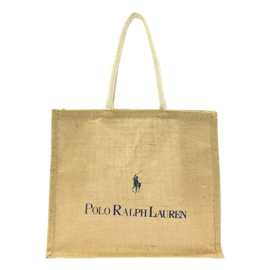 POLO RALPH LAUREN / ポロラルフローレン | リネン ジュートバッグ |