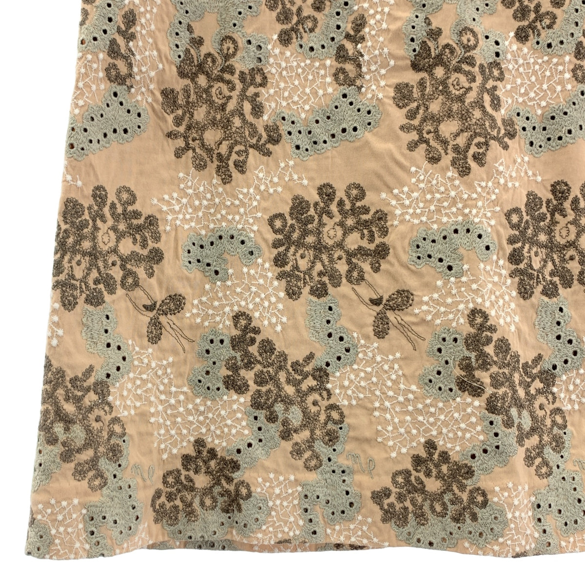 mina perhonen / ミナペルホネン | happy camouflage エンブロイダリー スカート | 36 | レディース