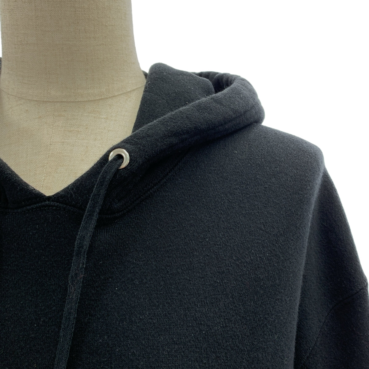 BLACK COMME des GARCONS / 블랙콤 데 갤슨 | 2022SS | 다른 소재 시어 전환 후드 원피스 | S |