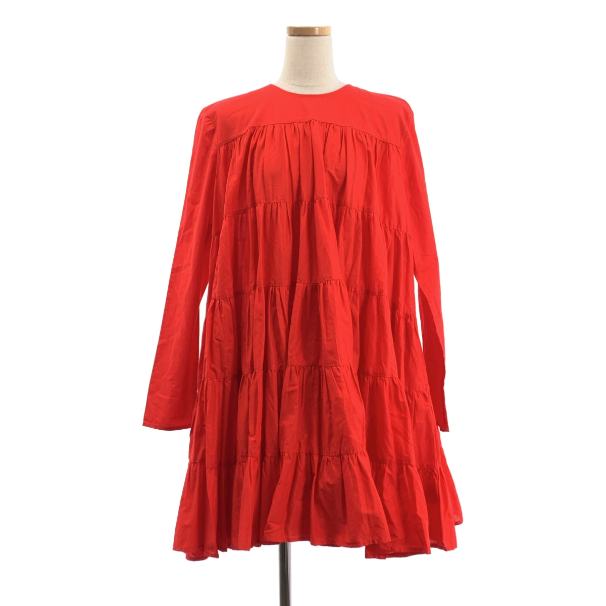 MERLETTE / マーレット | ティアード ボリューム ドレス ワンピース | S |