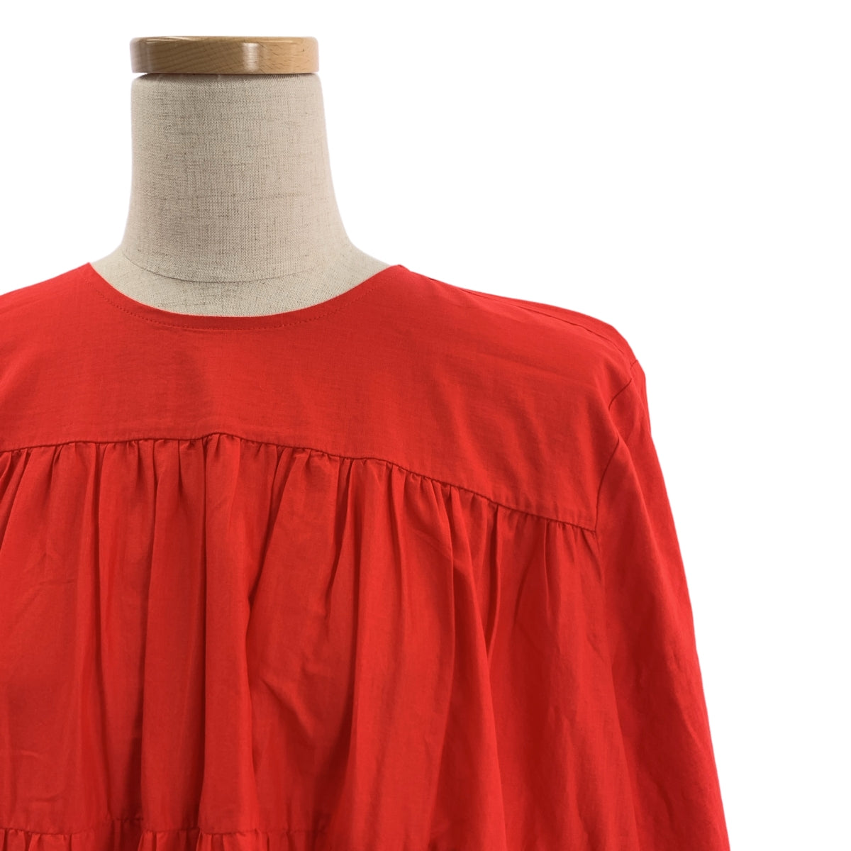 MERLETTE / マーレット | ティアード ボリューム ドレス ワンピース | S |