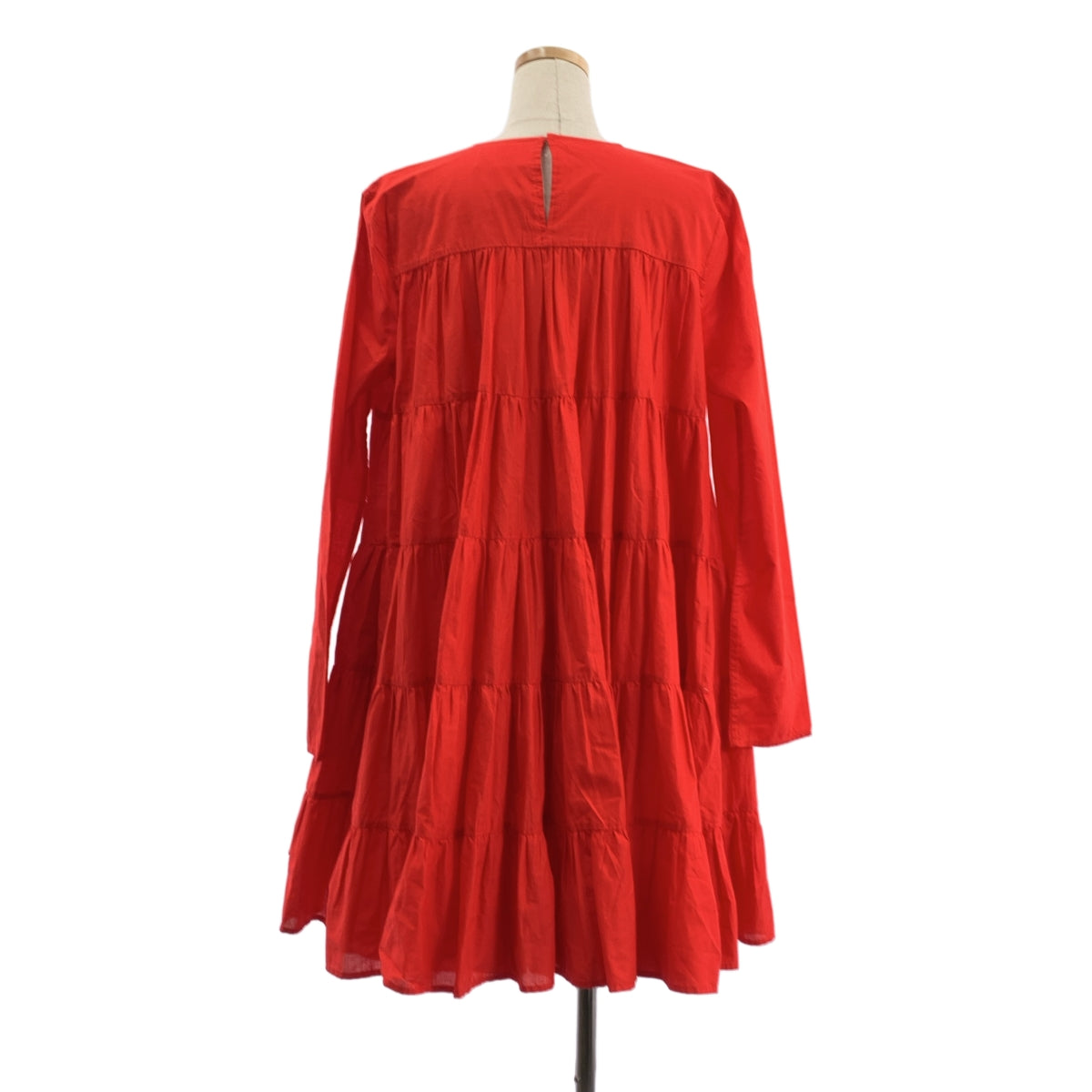 MERLETTE / マーレット | ティアード ボリューム ドレス ワンピース | S |