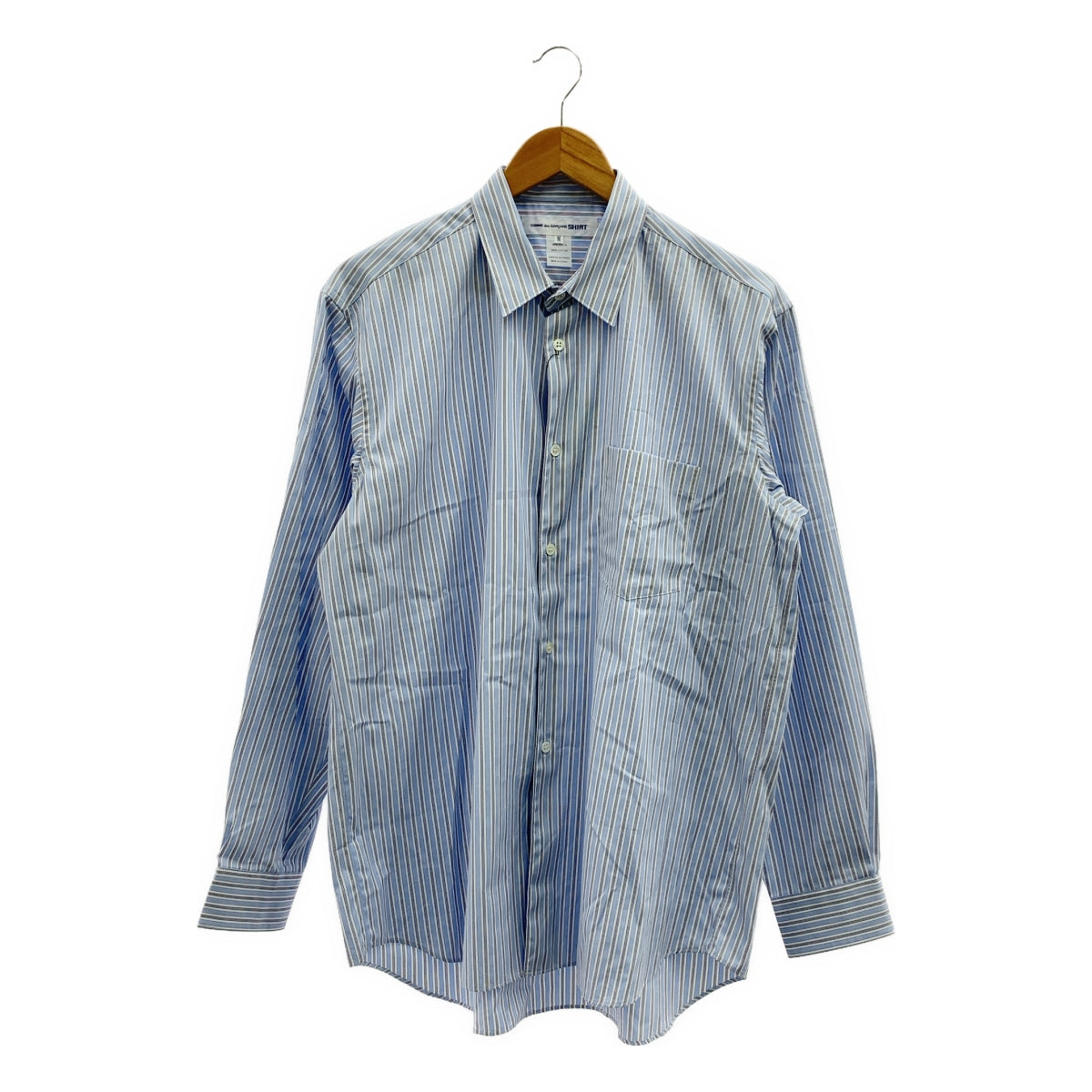 COMME des GARCONS SHIRT / 콤데 갤슨 셔츠 | FOREVER WIDE CLASSIC 포에버 와이드 클래식 스트라이프 셔츠 | M |