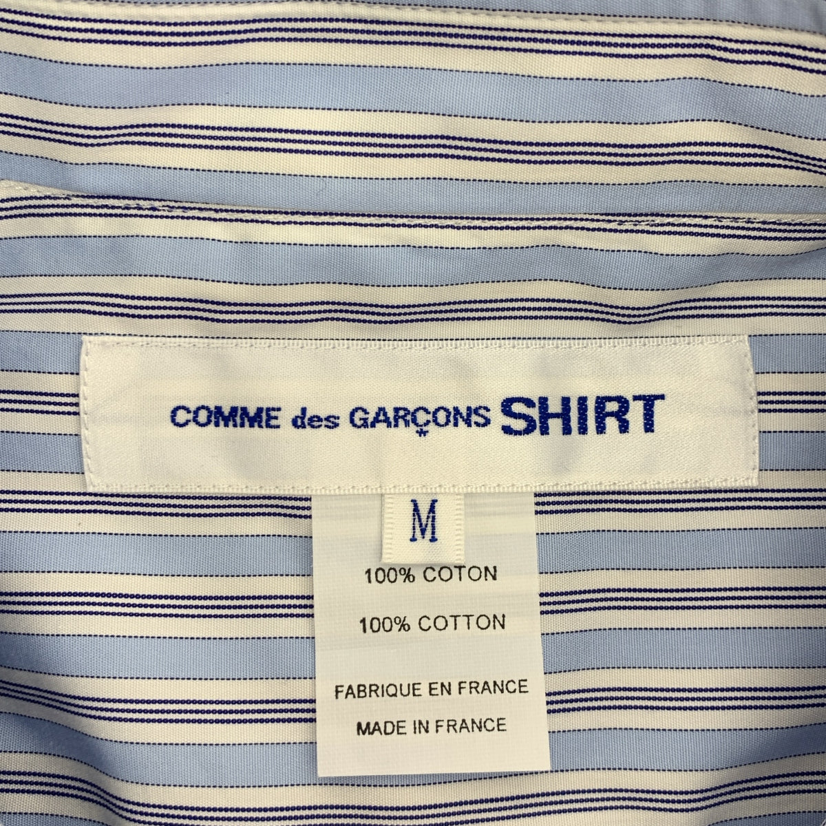 COMME des GARCONS SHIRT / 콤데 갤슨 셔츠 | FOREVER WIDE CLASSIC 포에버 와이드 클래식 스트라이프 셔츠 | M |