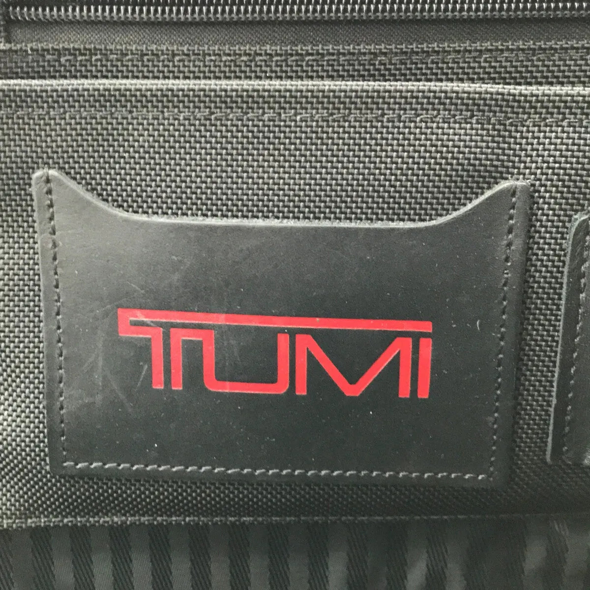【美品】  TUMI / トゥミ | 2way ショルダー付き レザー切替 ナイロン ビジネストートバッグ / ブリーフケース | ブラック | メンズ