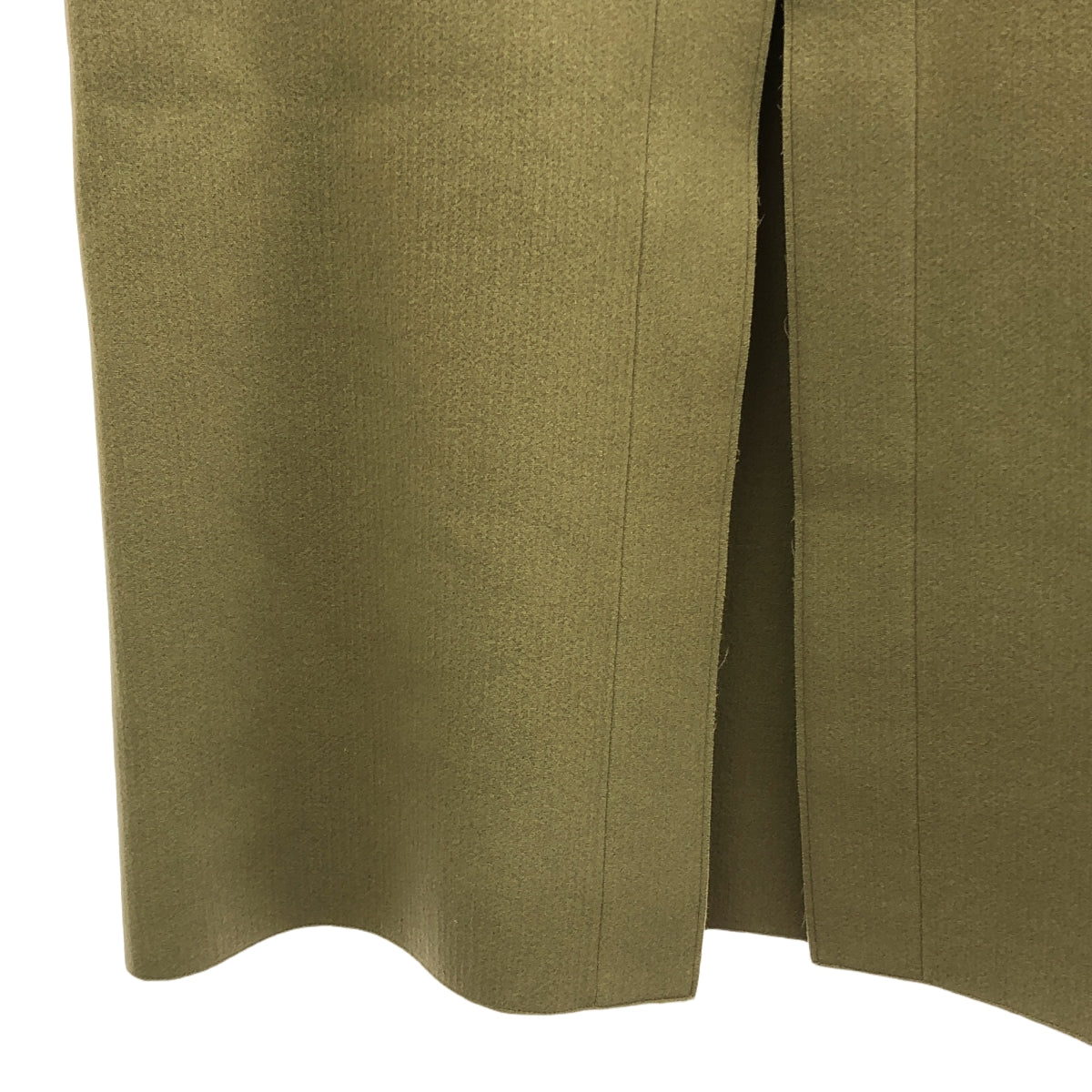 [品相良好] HYKE | 2023AW | 麥爾登連帽工人大衣 | 1 | 卡其色 | 女款