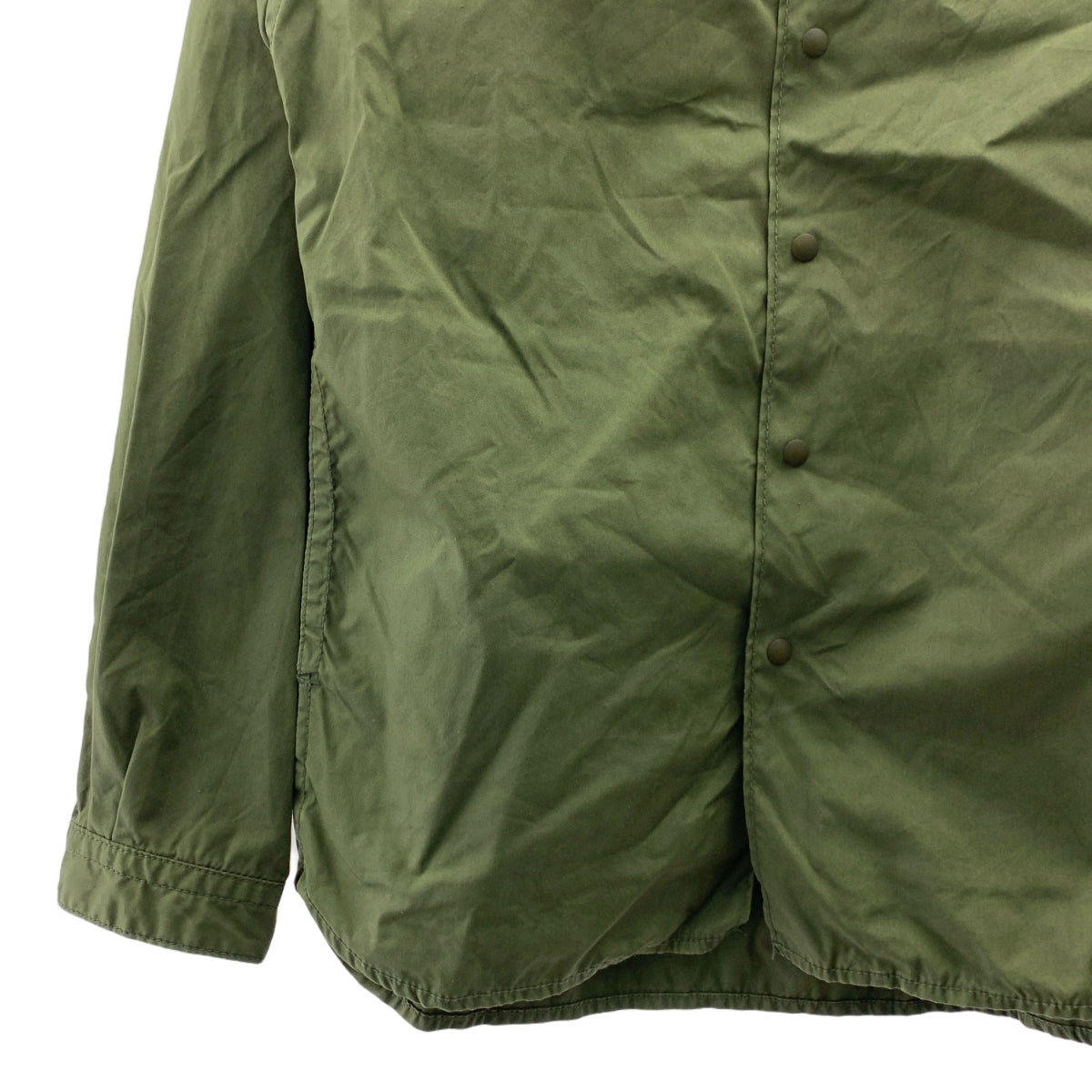 Manastash / 마나스타시 | 스냅 버튼 셔츠 재킷 | M | 카키 | 남성