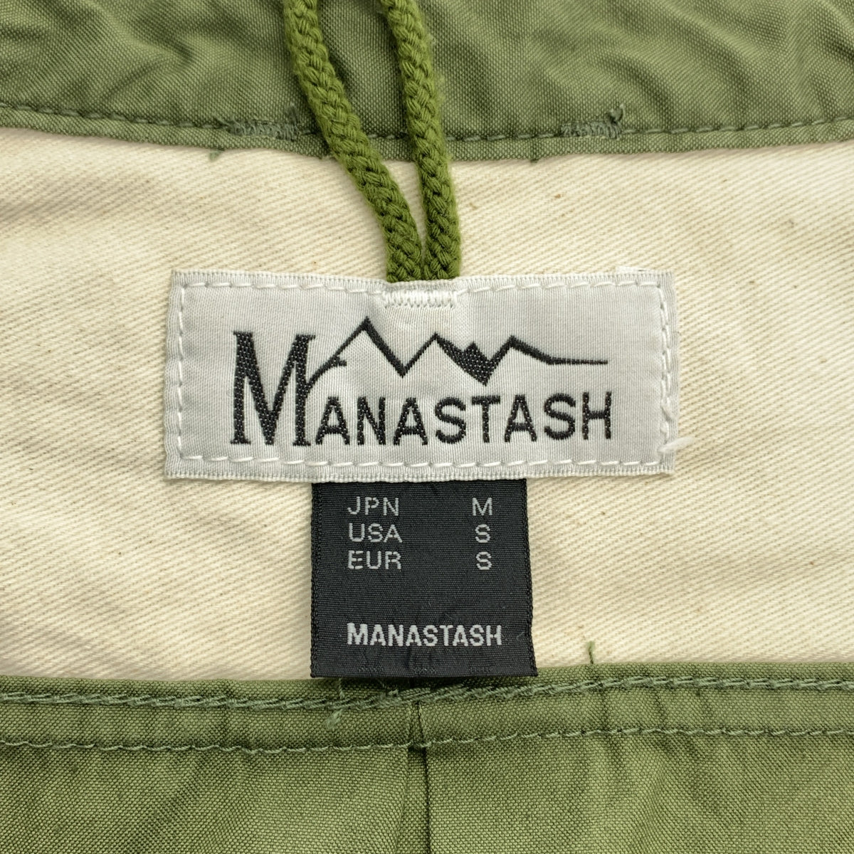 Manastash | 按扣襯衫外套 | M | 卡其色 | 男款