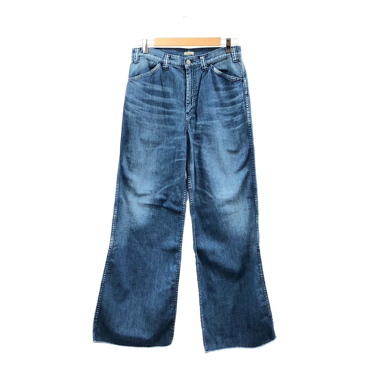 NOWOS / ノーウォス | Denim wide pants デニム ワイドパンツ | M |