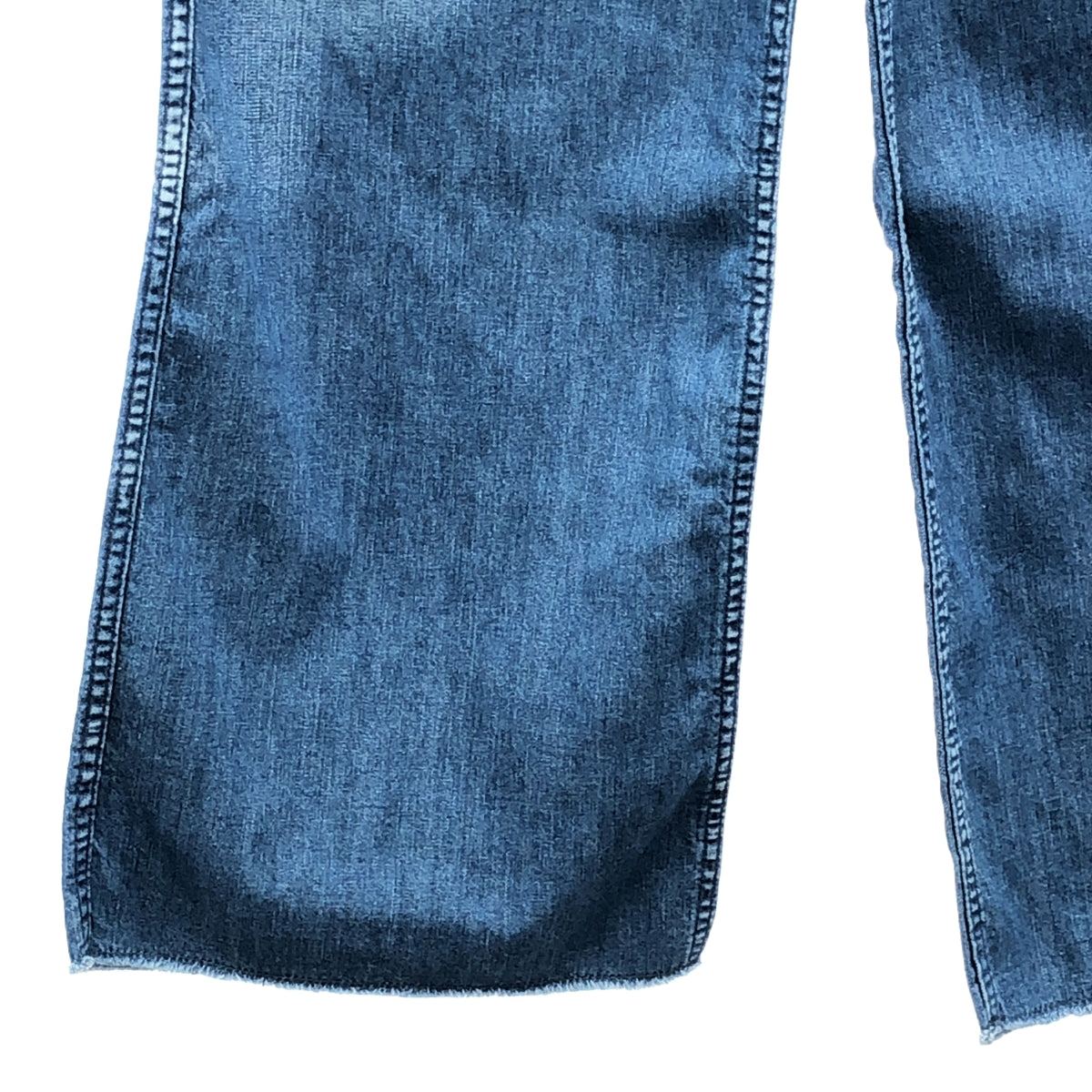 NOWOS / ノーウォス | Denim wide pants デニム ワイドパンツ | M |