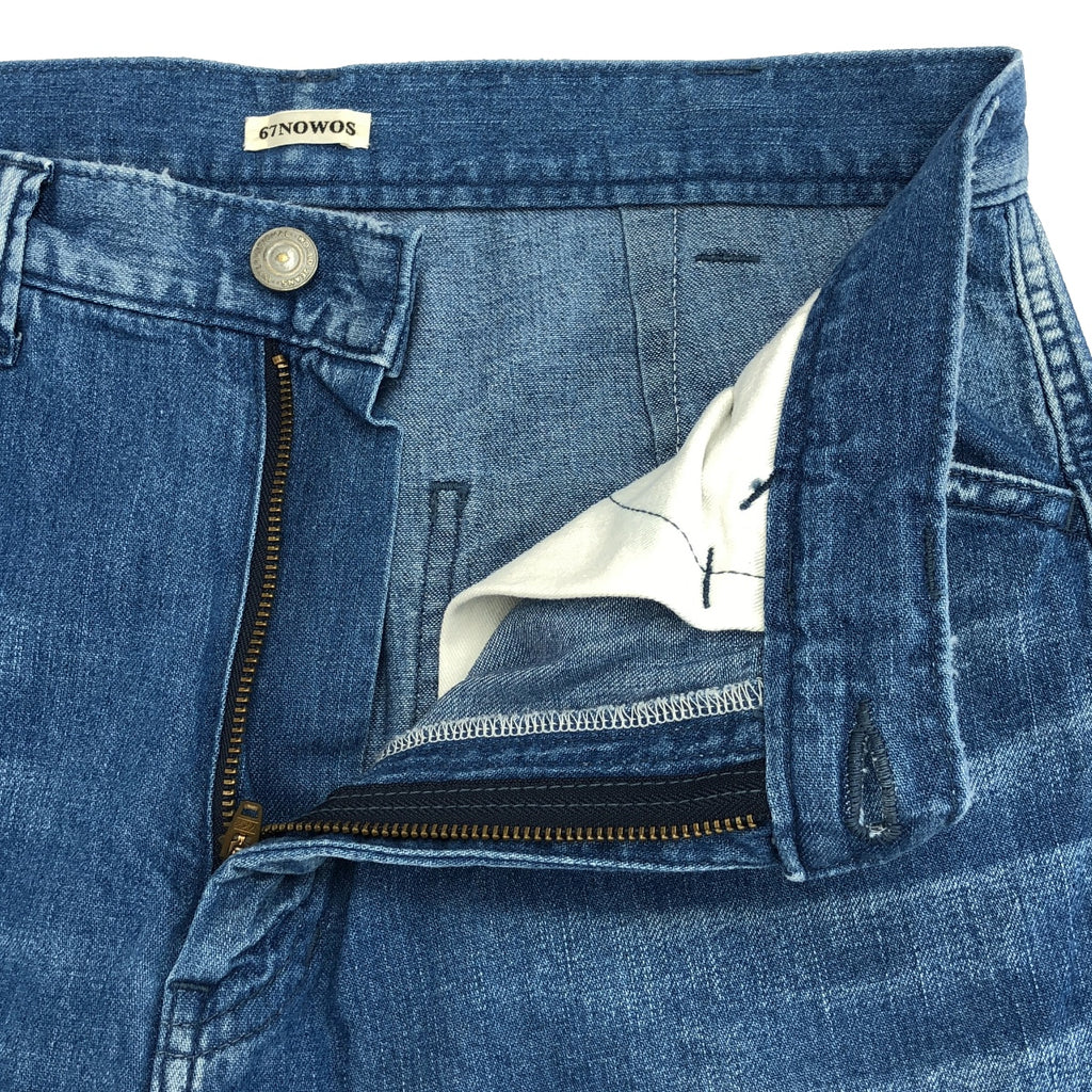 NOWOS / ノーウォス | Denim wide pants デニム ワイドパンツ | M |