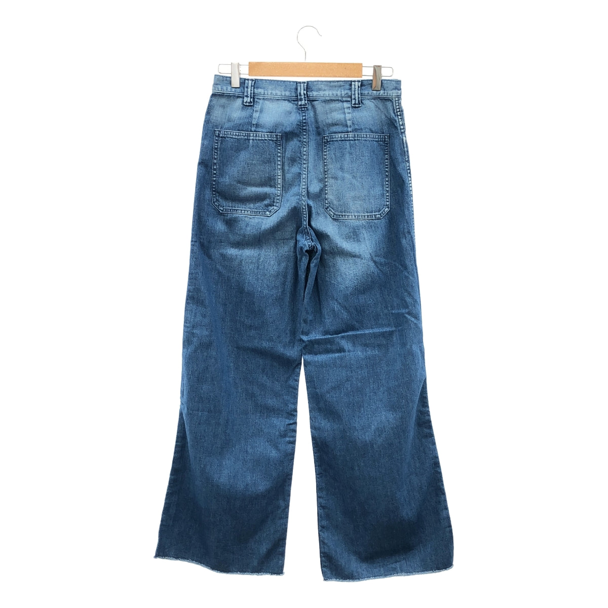 NOWOS / ノーウォス | Denim wide pants デニム ワイドパンツ | M |