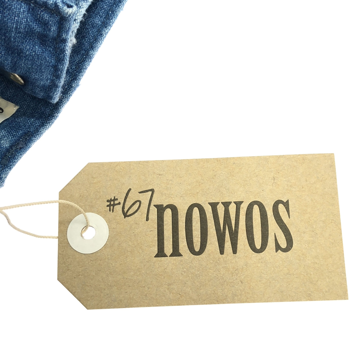 NOWOS / 노워스 | Denim wide pants 데님 와이드 팬츠 | M |