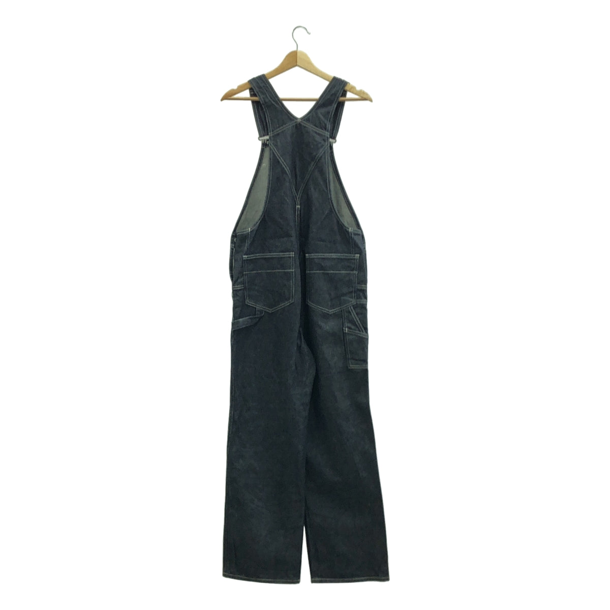 UNION LAUNCH | 牛仔背帶褲 | XS | 靛藍 | 女款