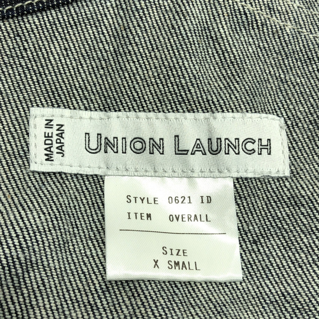 UNION LAUNCH / ユニオンランチ | デニム オーバーオール | XS | インディゴ | レディース