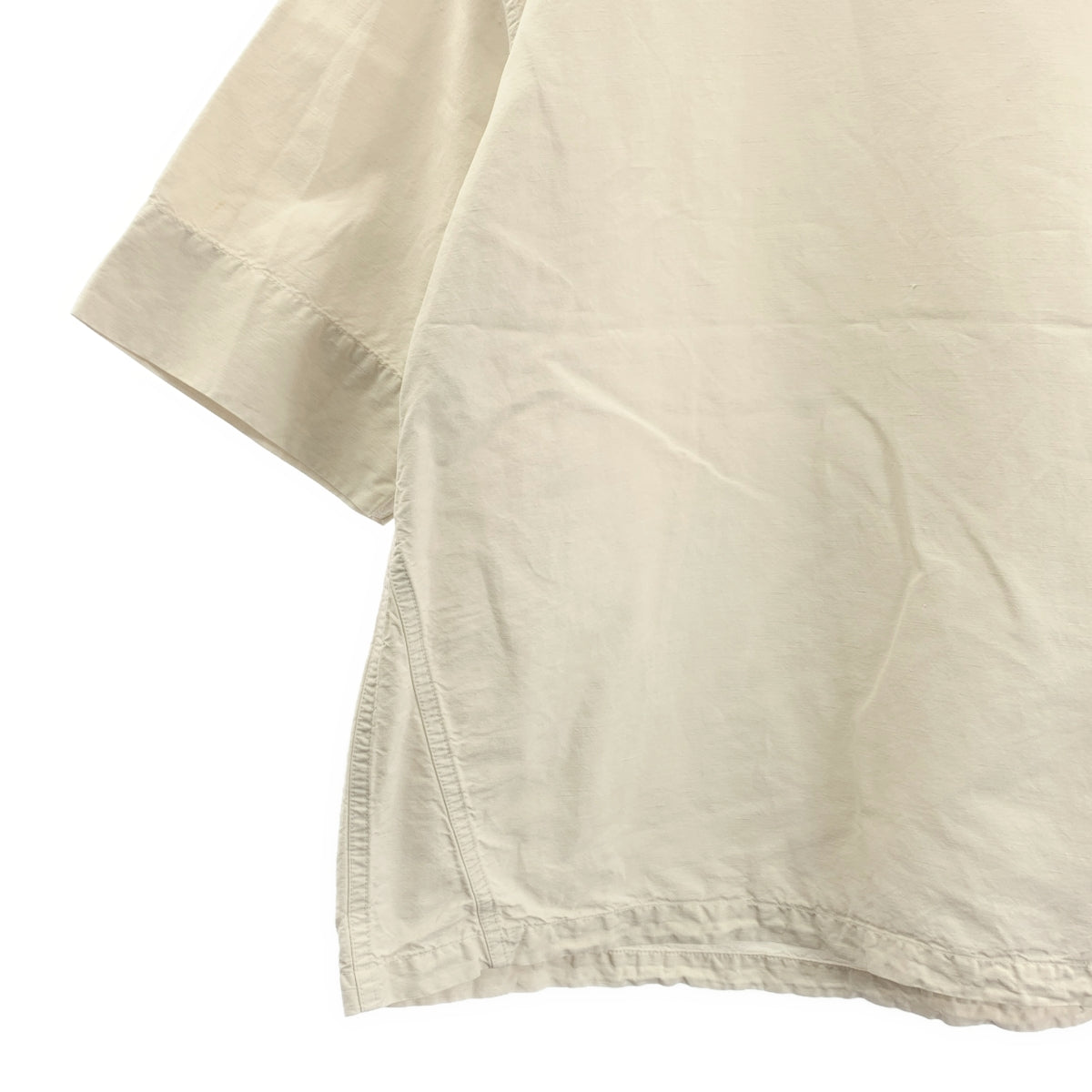 MHL. / 엠에이치엘 마가렛 하웰 | DRY COTTON LINEN P/O SHIRT 풀오버 탑스 | M |